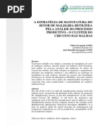 Estratégias de Manufatura - Malharia Retilínea