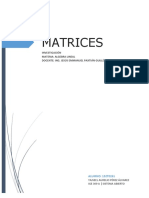 Investigación Matrices Algebra Lineal.