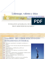 Liderazgo Valores y Etica