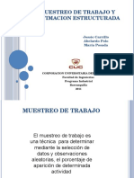 Muestreo de Trabajo y Estimacion Estructurada