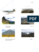 Las 8 Regiones Naturales Del Peru