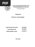 RELATORIO 8 - Perda de Carga Localizada