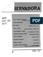 Revista Conservadora No. 8 Mar, Abr, May, 1961