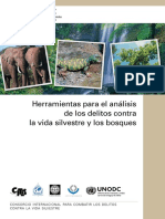 Toolkit - Herramientas para El Analisis de Los Delitos Contra La Visa Silvestre y Los Bosques PDF