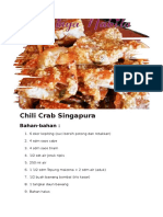 Chili Crab Singapura