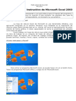 Instructivo de Microsoft Excel 2003[1]