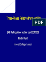 Permeabilidad Relativa de Tres Fases- Martin Blunt