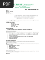 Carta de Garantia de Equipo de Aire Acondicionado