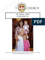 Christ Church Eureka October Chronicle 2016