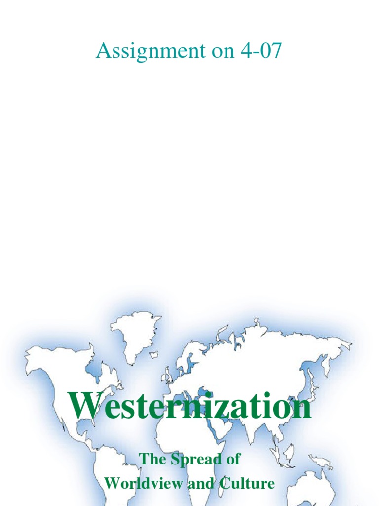 Westernization: Impact on Global Culture | PDF