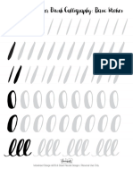 30 DaysofBrushCalligraphy BasicStrokes PDF