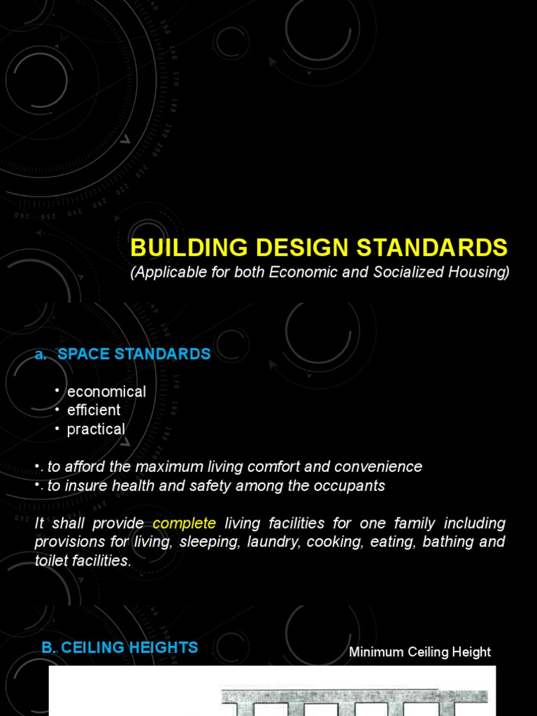 Building Design Standards Overview | PDF | Stairs | Buildings And ...