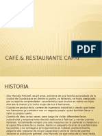 Café & Restaurante Capri Presemn