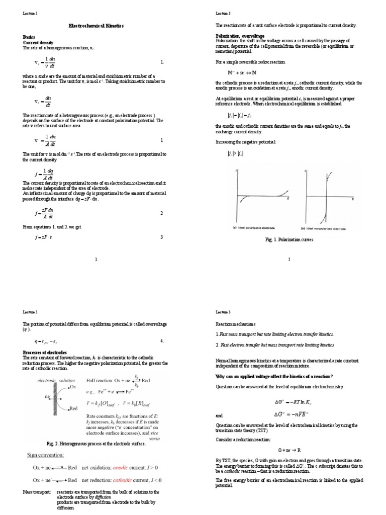 el2 Electrochemistry Chemical