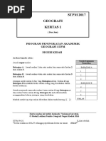 Peperiksaan 942 P1 STPM 2017 Kedah