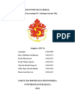 Ekonomi Manajerial Demand Forecasting