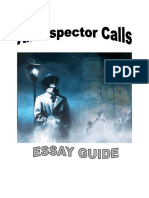 An Inspector Calls Essay Guide PDF
