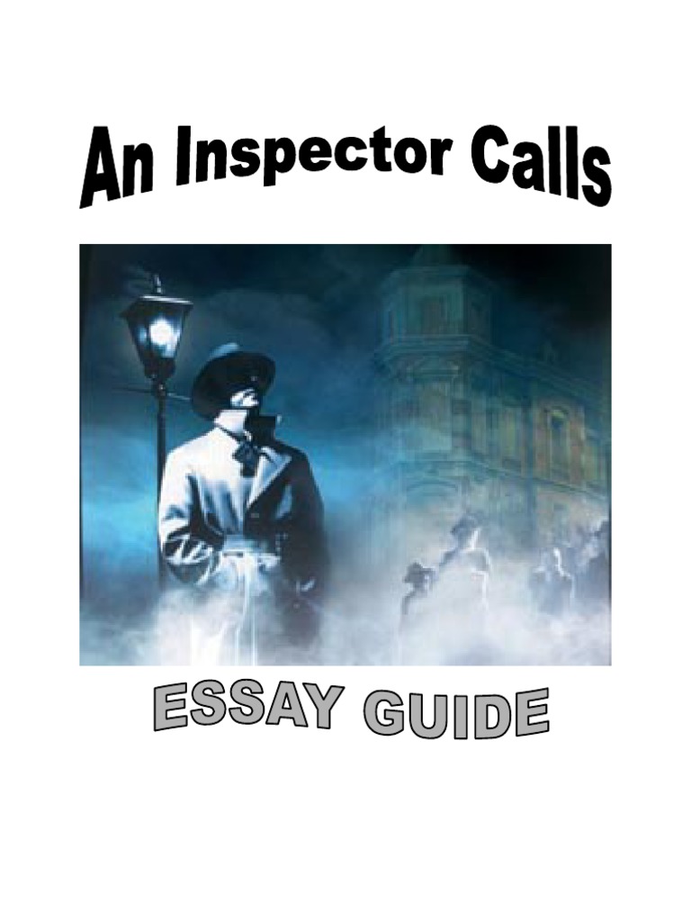 guilt in an inspector calls essay