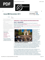 Democracy Public Reason and Peace Educat