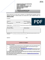 Graduate Information Form: Student Records & Convocation