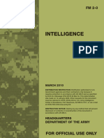 U.S. Army FM 2-0 Intelligence PDF