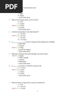 Plumbing Test Guides Sample Questions