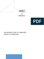 What is a Computer? An INEC Introduction