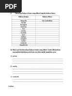 Latihan Bahasa Istana