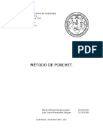 Método de Porchet para determinar la velocidad de infiltración del suelo