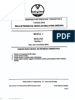 2016 Percubaan SPM Kedah - Biologi Kertas 1 PDF