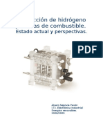 Produccion de Hidrogeno y Celulas de Combustible Estado Actual y Perspectivas