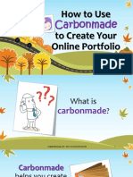 How To Use Carbonmade - Angelica Banaag