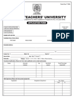 Admission Form PDF