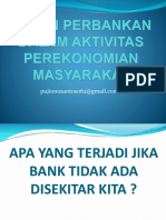 Peran Perbankan Dalam Aktifitas Perekonomian Masyarakat PDF