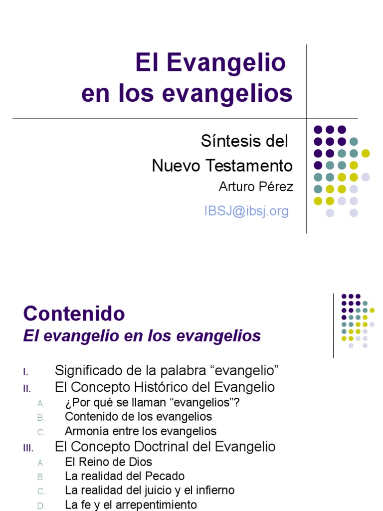 02 El Evangelio En Los Evangelios Pdf Evangelios Evangelio De Juan