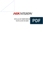 Manual Español DVR Hikvision Serie 7200 PDF
