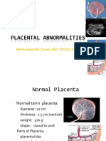 Placental Abnormalities