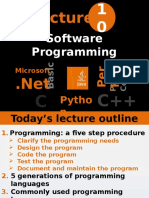 Software Programming: Pytho N