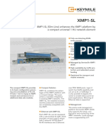 Data Sheet 1 HU Subrack XMP1-SL