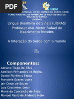 Trabalho de Libras