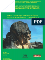 Riigeo Investigadores-Universitarios. Instituto de Investigación de La Facultad de Ingeniería Geológica, Minera, Metalúrgica y Geográfica-Unmsm