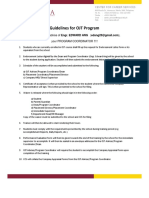MAPUA Guidelines For OJT Program Dec 21 2012