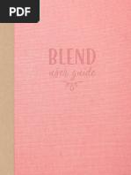 Blend Font UserGuide