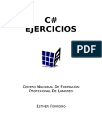 C# Ejercicios