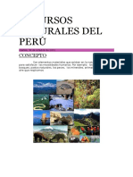 Recursos Naturales Del Perú