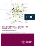 Bibliometric Handbook 2014