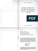 Alain Rouquié - Poder Militar y Sociedad Política en La Argentina, Cap 3