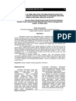 Optimation of Time and Catalyst/Feed Ratio in Catalytic Cracking of Waste Plastics Fraction To Gasoline Fraction Using Cr/Natural Zeolite Catalyst