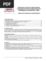 Apostila Opção Ibge 2013