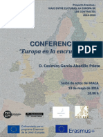 Nuevo Cartel Conferencia Europa García-Abadillo